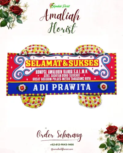 Karangan Bunga Ucapan Selamat di Cikaramas